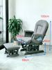 Ghế Lắc Thư Giãn - Glider Rocker #GL07-Grey