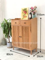 Tủ giày 2 cánh 2 hộc #8454