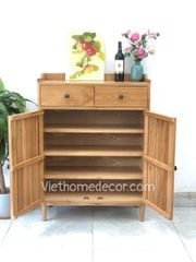 Tủ giày 2 cánh 2 hộc #8454