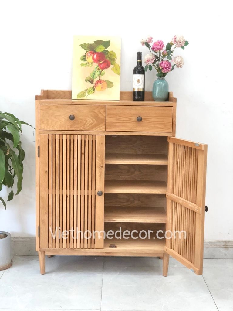 Tủ giày 2 cánh 2 hộc #8454