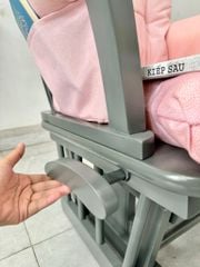 Ghế Lắc Thư Giãn Có Khóa - Glider Rocker #GL06-Pink