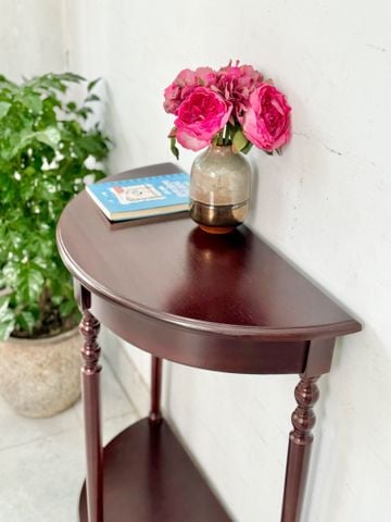 Bàn bán nguyệt - Happy moon #4404BRW