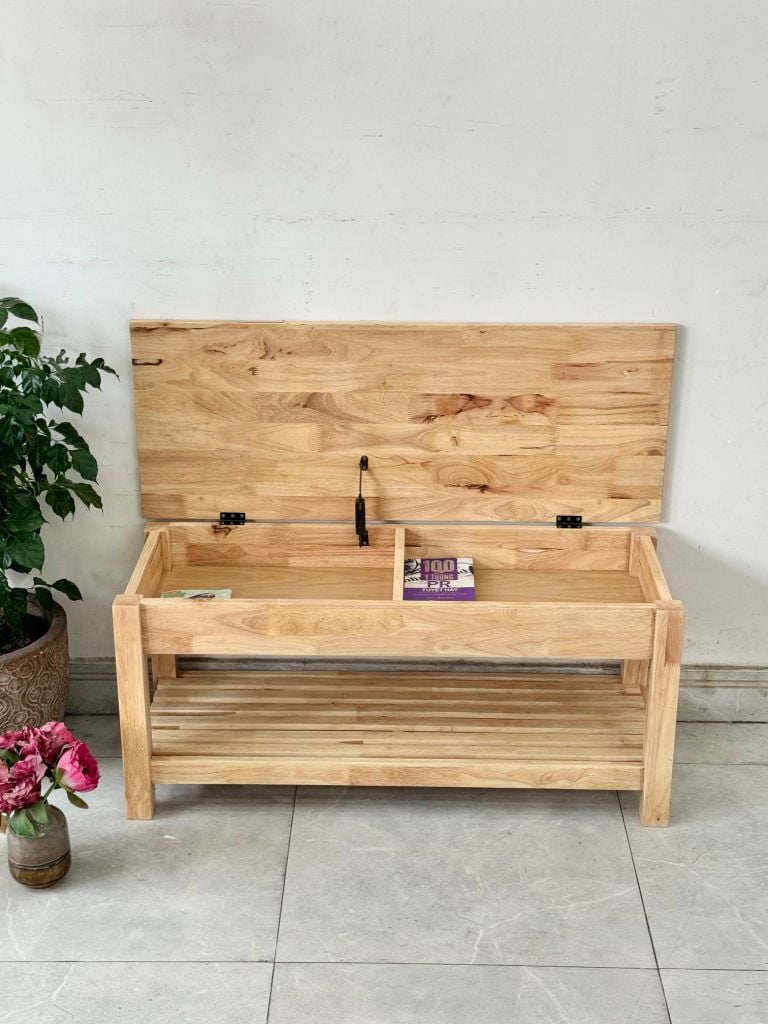 Ghế Băng Kệ Giày Có Hộc Chứa #9289Wood