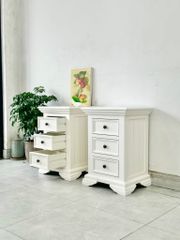 Tủ đầu giường bộ Caden #5292WHI