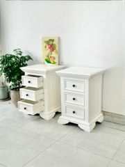Tủ đầu giường bộ Caden #5292WHI