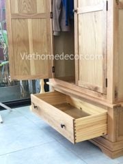 Tủ áo 2 cánh sồi Chambery #5159NA