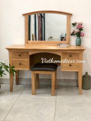 Bộ bàn phấn sồi Cham #5654