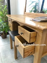 Bộ bàn phấn sồi Cham #5654