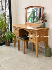 Bộ bàn phấn sồi Cham #5654