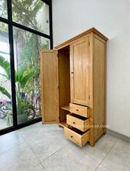 Tủ áo 2 cánh 3 hộc Vancouver #5078