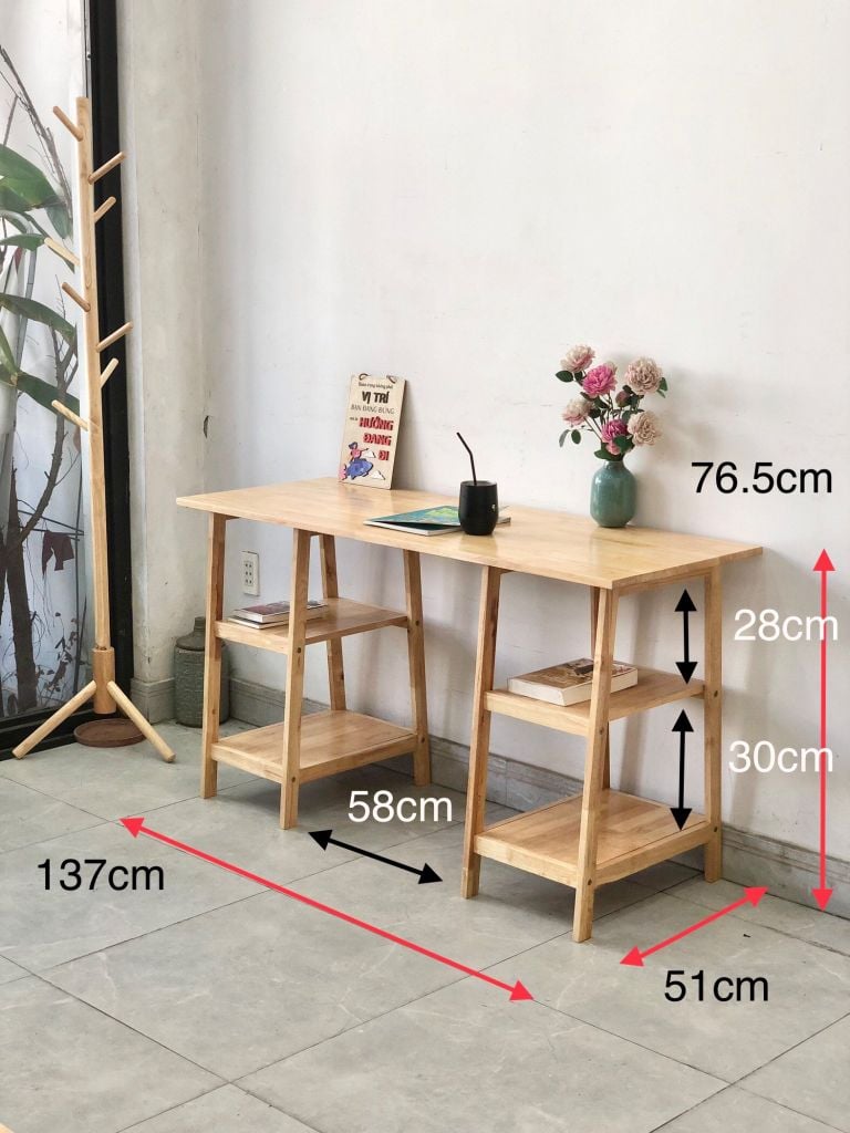 Bàn làm việc gỗ #3828