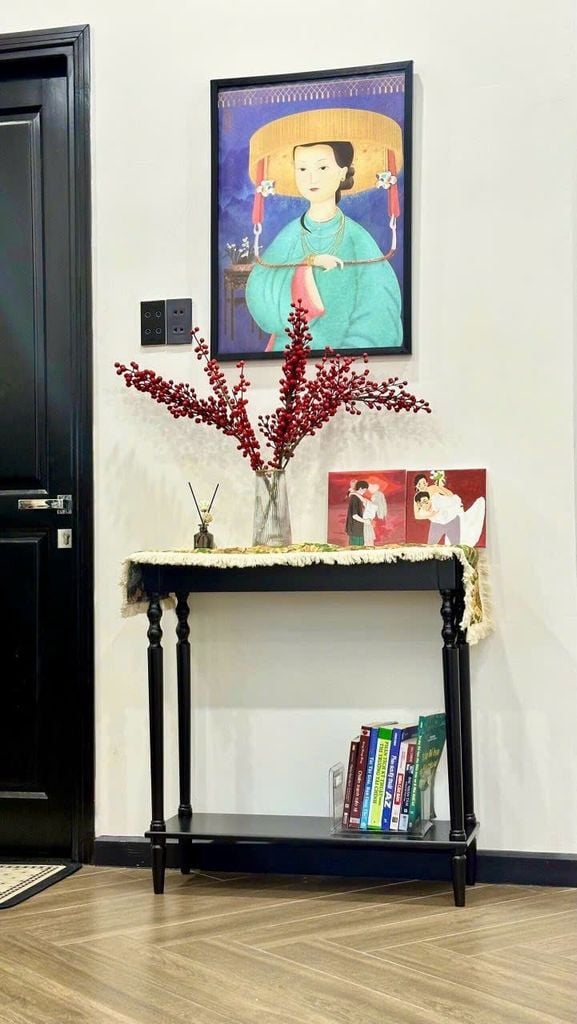 Bàn Console Chân Tiện #9001BLU