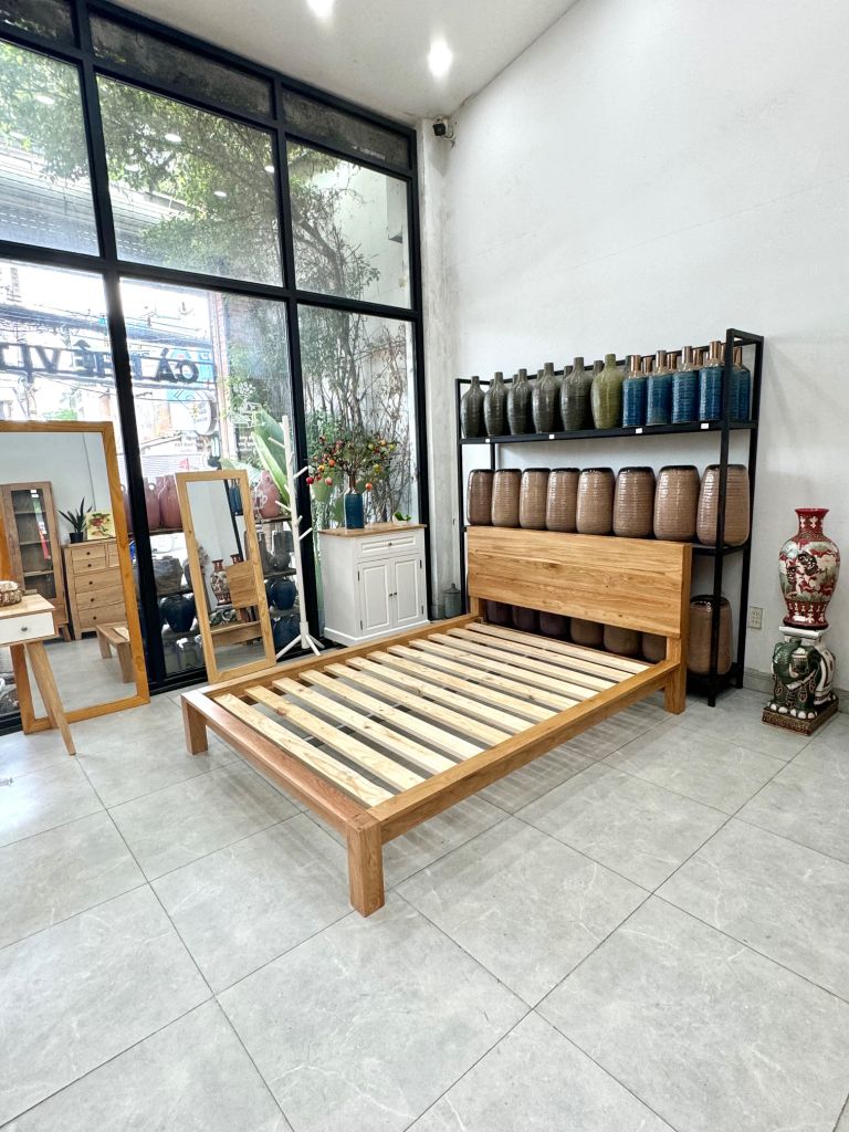 Giường Sồi Basic Oak #5308