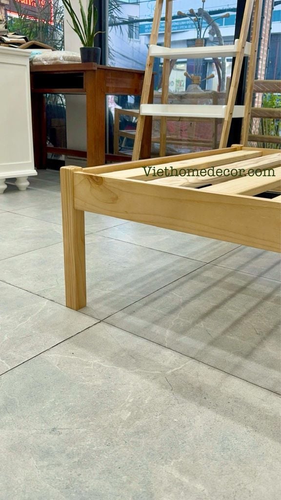 Giường gỗ thông Pine #8483