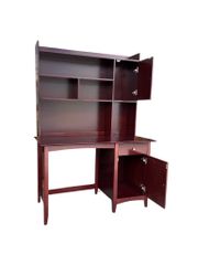 Bàn làm việc/ Bàn học liền kệ nâu #5635