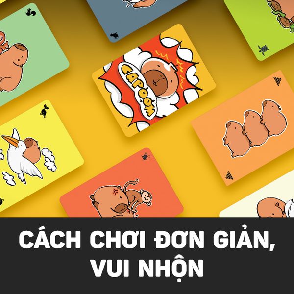 A Capybara Game - Trò chơi thẻ bài – Board Game Việt