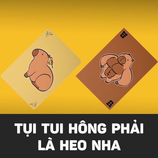 A Capybara Game - Trò chơi thẻ bài – Board Game Việt