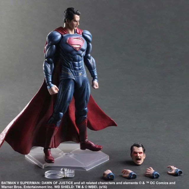 Mua Mô hình Superman Siêu Nhân Cao 30cm Khớp Cử Động LED Tiếng Nhân Vật   Tiki
