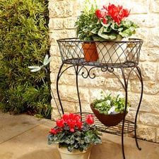 Kệ trưng hoa / cây cảnh sân vườn bằng sắt nghệ thuật - 3