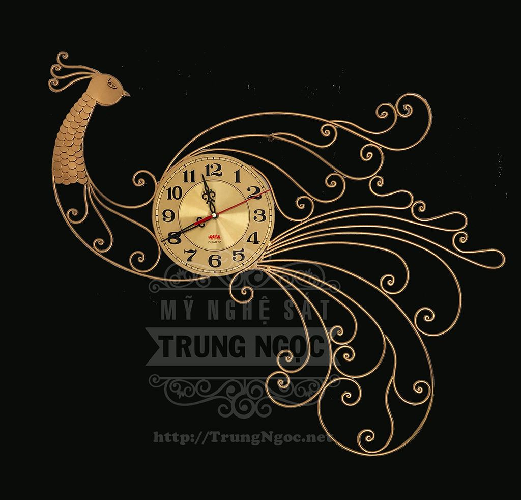 đồng hồ trang trí đẹp