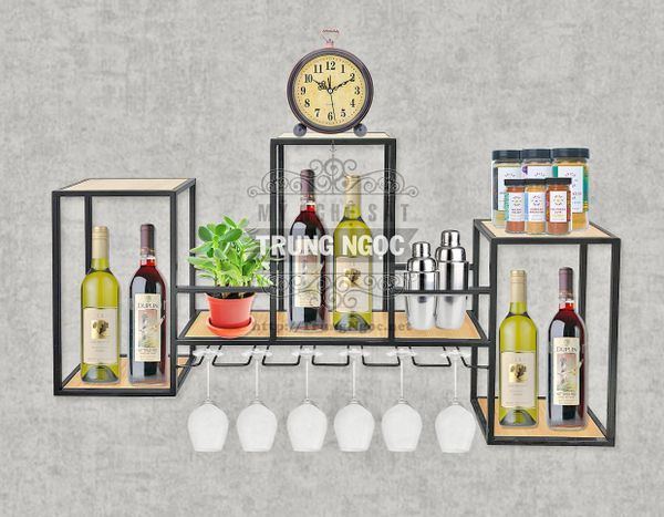 ke ruou treo tuong dep