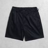  Quần Short Kaki Trơn Grau Xếp Ly Co Giãn Unisex 