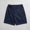 Quần Short Kaki Trơn Grau Xếp Ly Co Giãn Unisex 