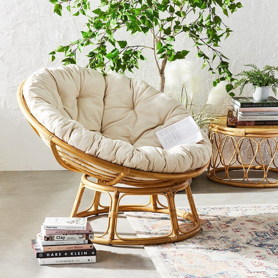  Ghế Papasan Để Vỏ (D100cm) 