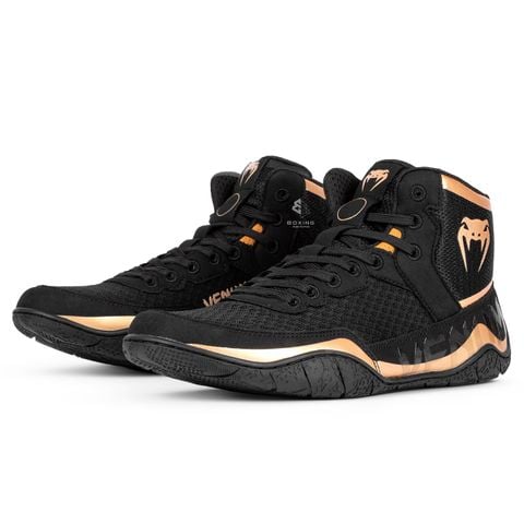 Giày Venum Elite Wrestling Shoes - Black/Bronze