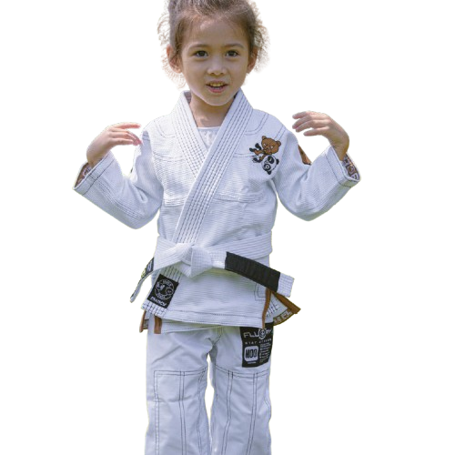 GI Fluory KIDS BJJ White Boxing Saigon