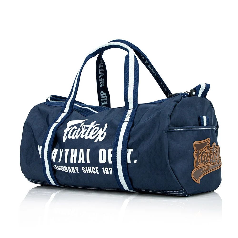 Túi Fairtex BAG9 Retro Style Barrel Bag - Navy Blue