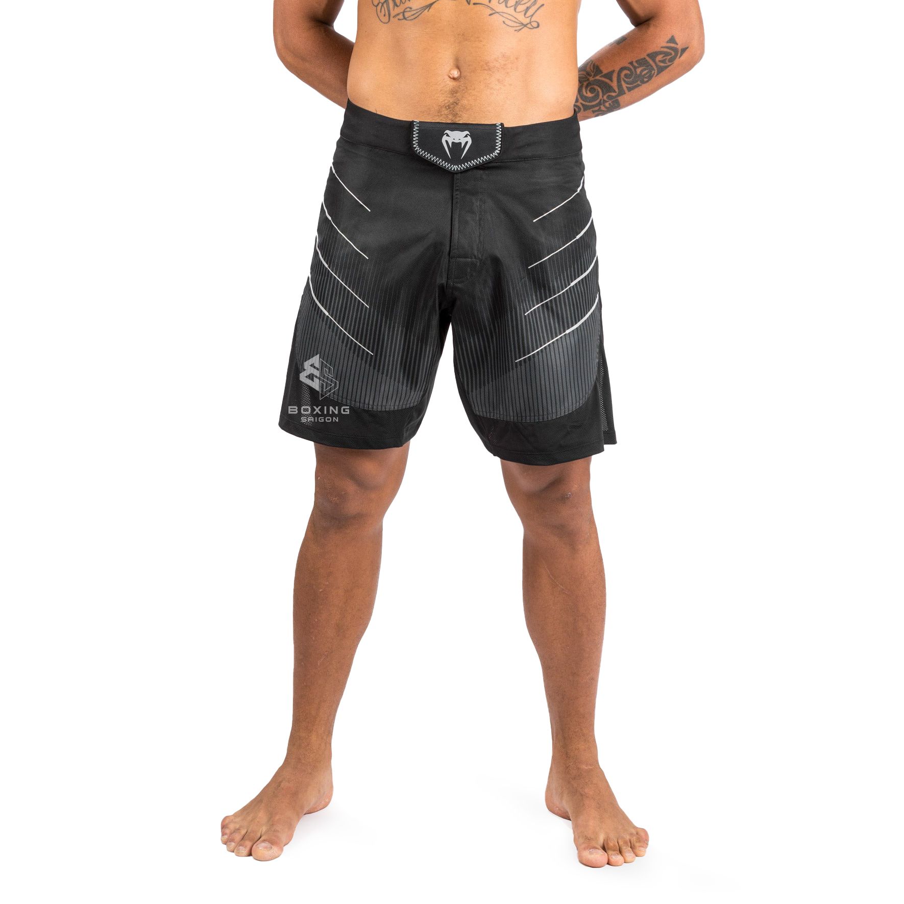 Quần MMA Venum Biomecha Fightshorts - Black/Grey