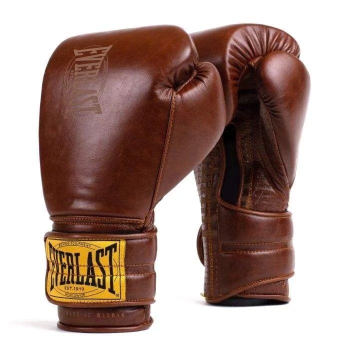 Găng Tay Everlast 1910 Pro Sparring Hook & Loop Gloves - Brown