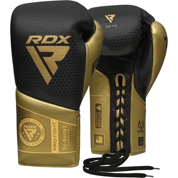 Găng Tay RDX K2 Mark Pro Fight Boxing Gloves - Black/Gold