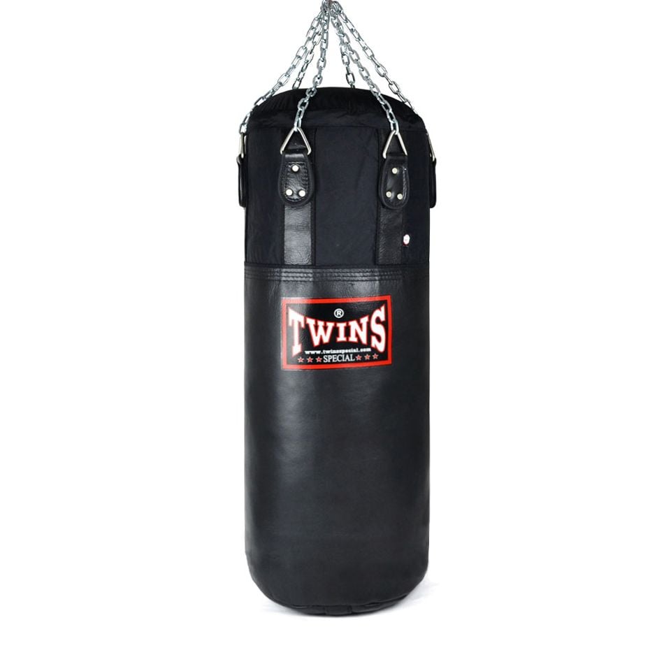 Bao Cát Treo Twins HBNL1 100cm Leather-Nylon Heavy Bag - Black