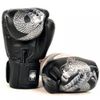 Găng Tay Twins FBGVL3-23Sv Dragon Boxing Gloves - Black/Silver