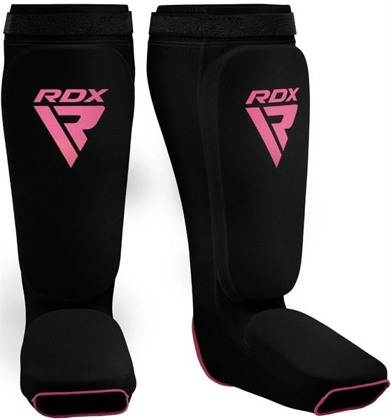 Bảo Hộ Chân RDX SIB Shin Instep Guards - Black/Pink