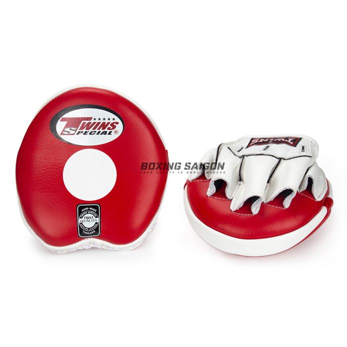 Đích Đấm Twins Pml-13 Curved Speed Mitts - Red/White