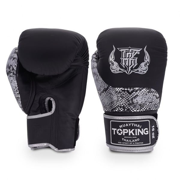 Găng Tay Top King TKBGPW-S Power Snake Gloves - Black/Silver