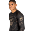 Áo bó Venum Santa Muerte Dark Side Rashguard Long Sleeves - Black/brown