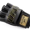 Găng Tay MMA UFC Pro Premium Training Glove - Black/Gold