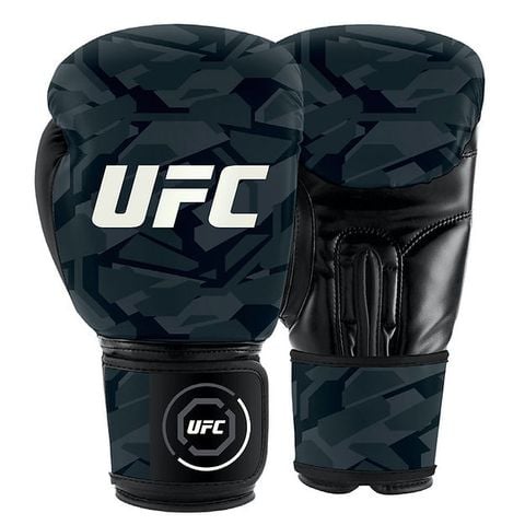 Găng Tay Boxing UFC Pro Octagon Camo Gloves - Black