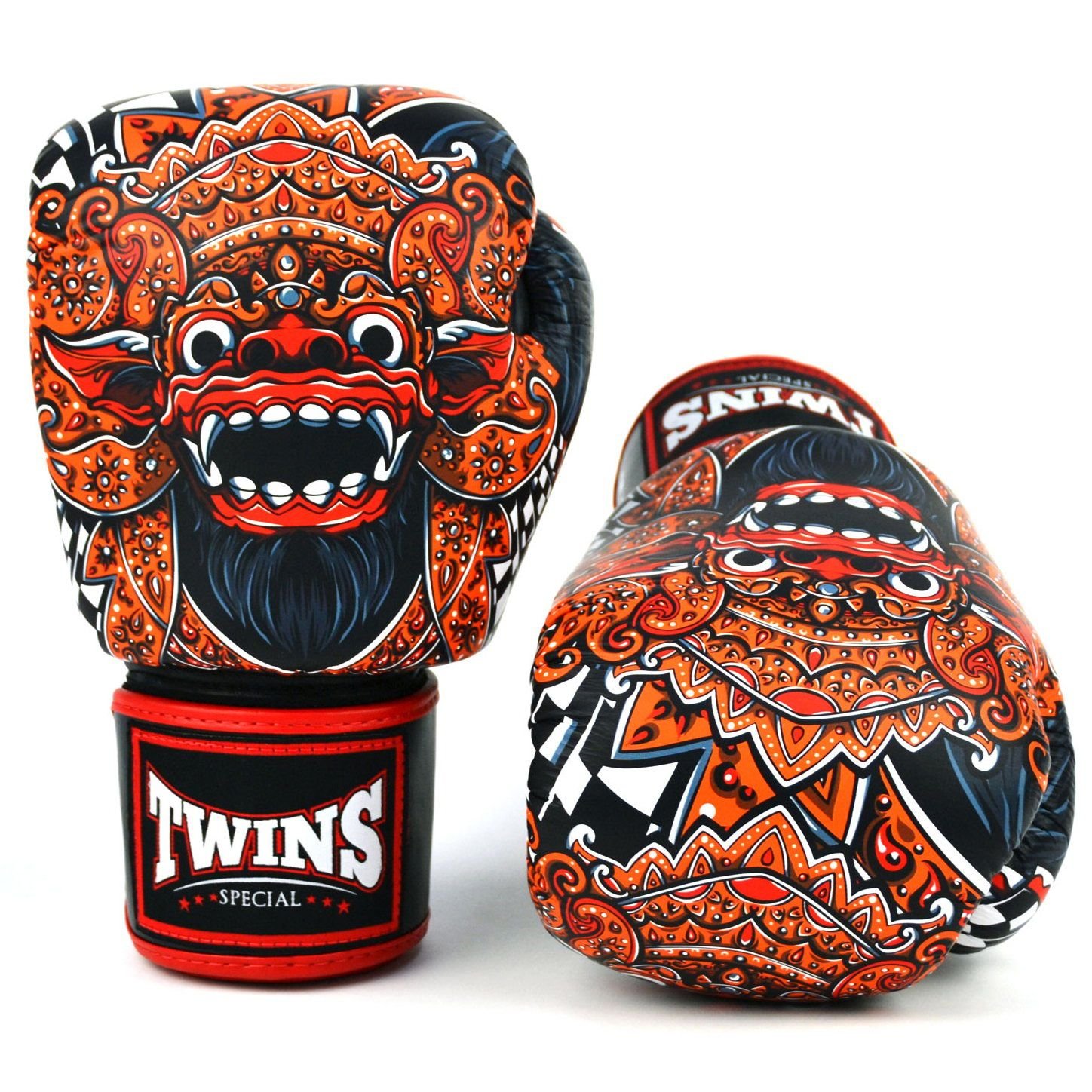 Găng Tay Twins FBGVL3-59 Barong Boxing Gloves - Black/Red