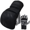 Găng Tay Rdx Mma T15 Noir Hybrid Grappling Gloves - Matte Black