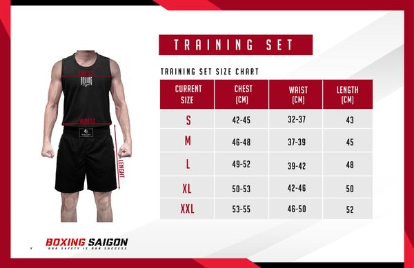 Đồ Tập Luyện Boxing Saigon Elite - Grey | Saigon Sport