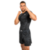 Áo bó Venum Electron 3.0 Rashguard Shorts Sleeves - Black