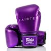 Găng Tay Fairtex BGV22 Metallic Purple Boxing Gloves