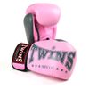 Găng Tay Twins Bgvl3-2ta Velcro Boxing Gloves - Pink/Grey
