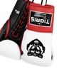 Găng Tay Tigris Pro Fight Leather Boxing Gloves - White/Red