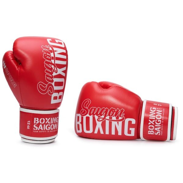 Găng Tay Boxing Saigon Inspire - Red | Saigon Sport